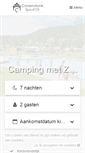 Mobile Screenshot of campingspador.be